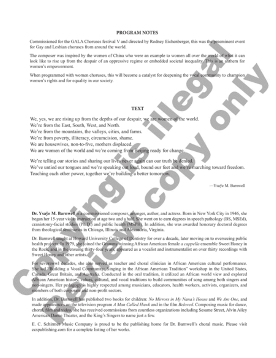 Sound-Bite from Beijing Sound-Bite from Beijing Divisi scores gallery preview page 2