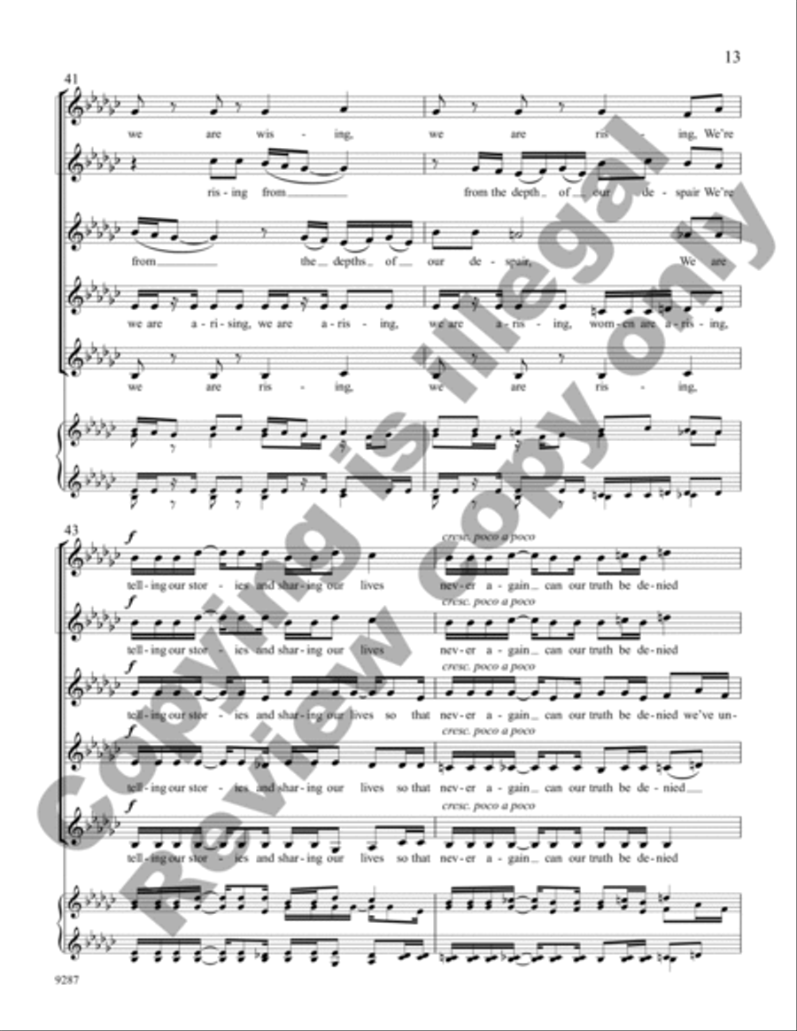 Sound-Bite from Beijing Sound-Bite from Beijing Divisi scores gallery preview page 13