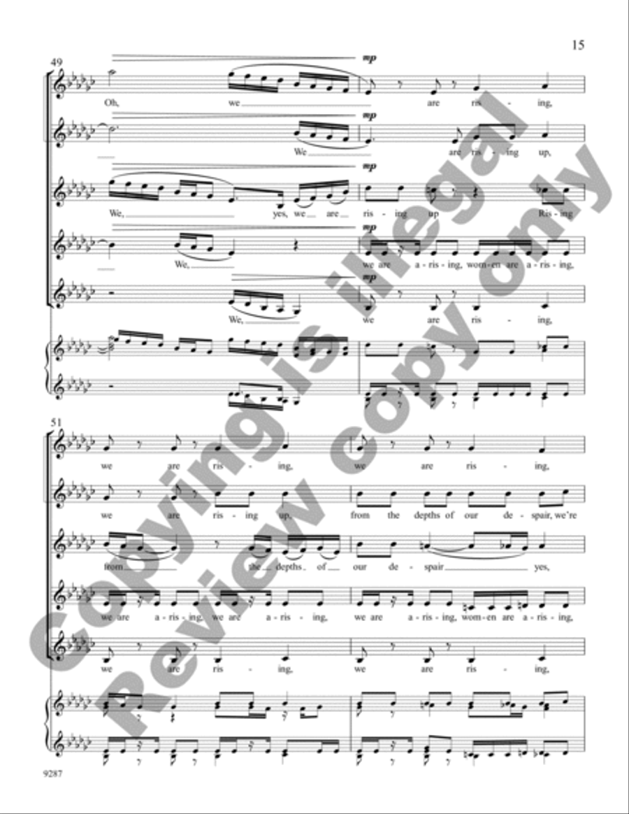 Sound-Bite from Beijing Sound-Bite from Beijing Divisi scores gallery preview page 15