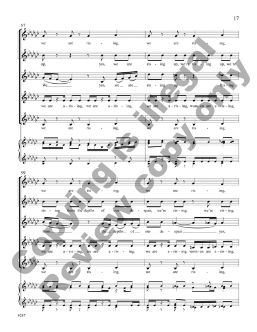 Sound-Bite from Beijing Sound-Bite from Beijing Divisi scores gallery preview page 17