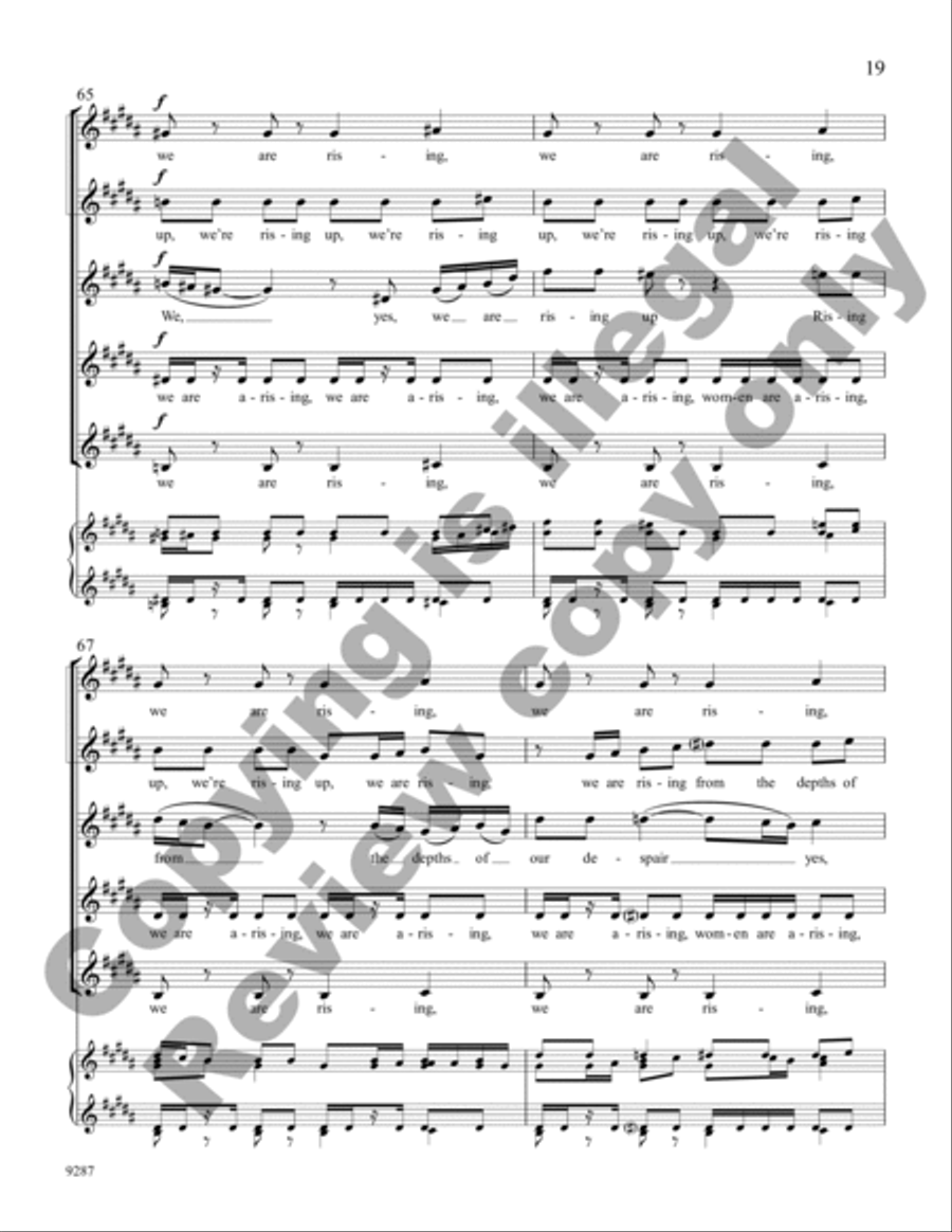 Sound-Bite from Beijing Sound-Bite from Beijing Divisi scores gallery preview page 19