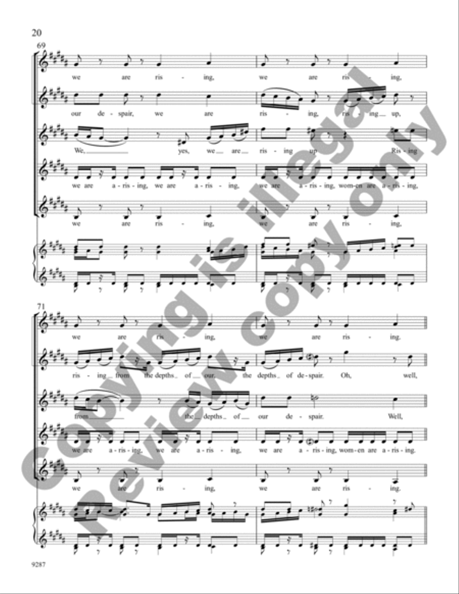 Sound-Bite from Beijing Sound-Bite from Beijing Divisi scores gallery preview page 20