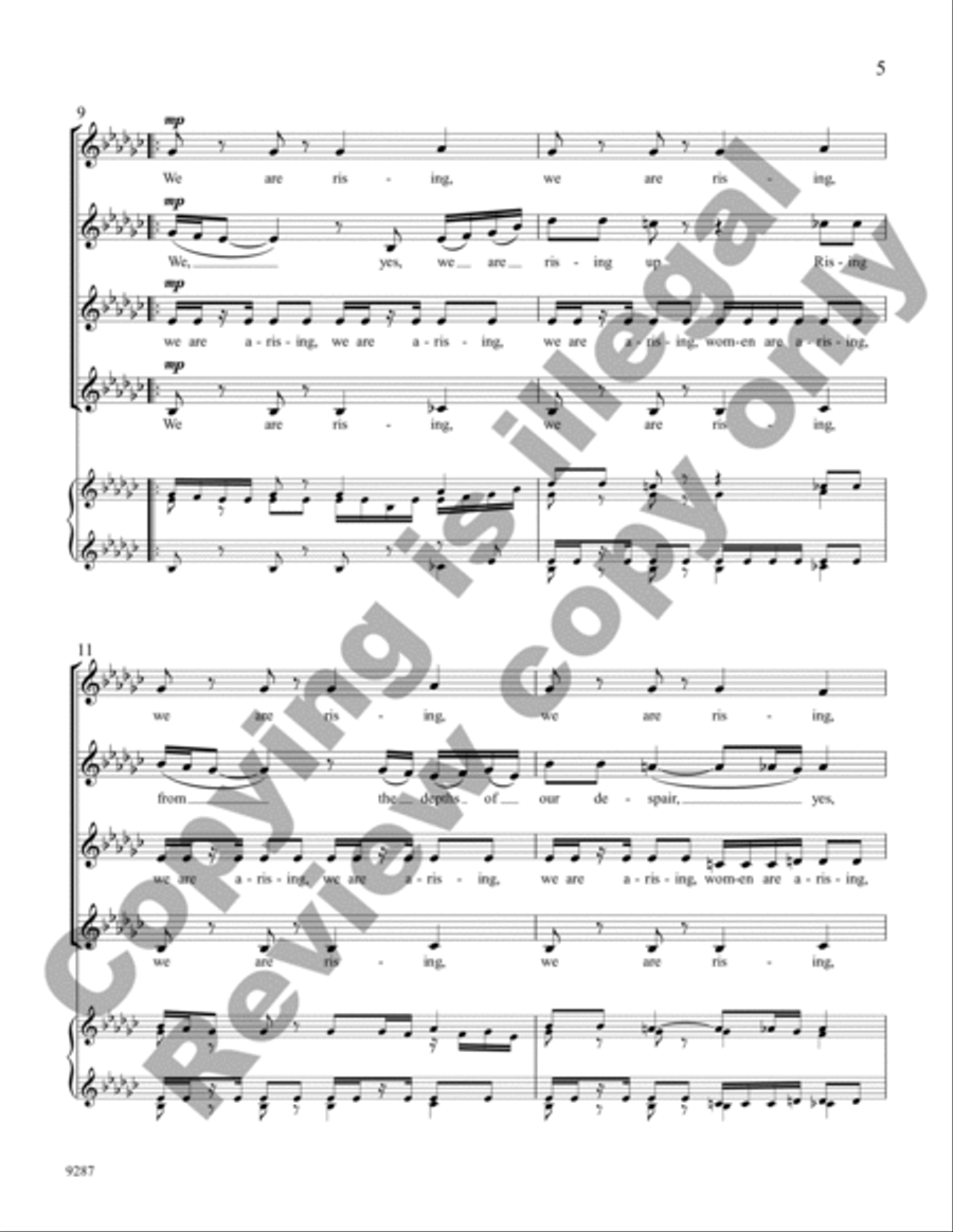 Sound-Bite from Beijing Sound-Bite from Beijing Divisi scores gallery preview page 5