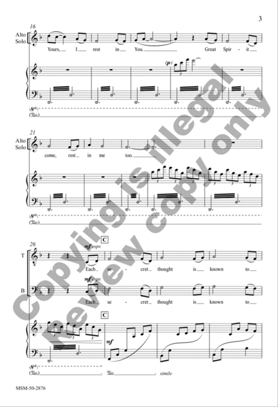 The Ends of the Earth The Ends of the Earth Divisi scores gallery preview page 3
