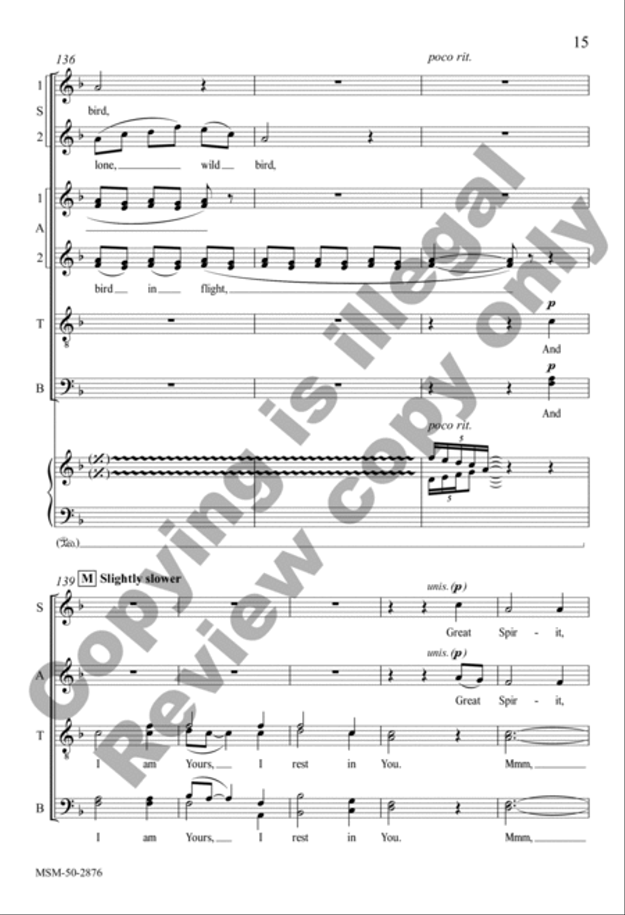 The Ends of the Earth The Ends of the Earth Divisi scores gallery preview page 15