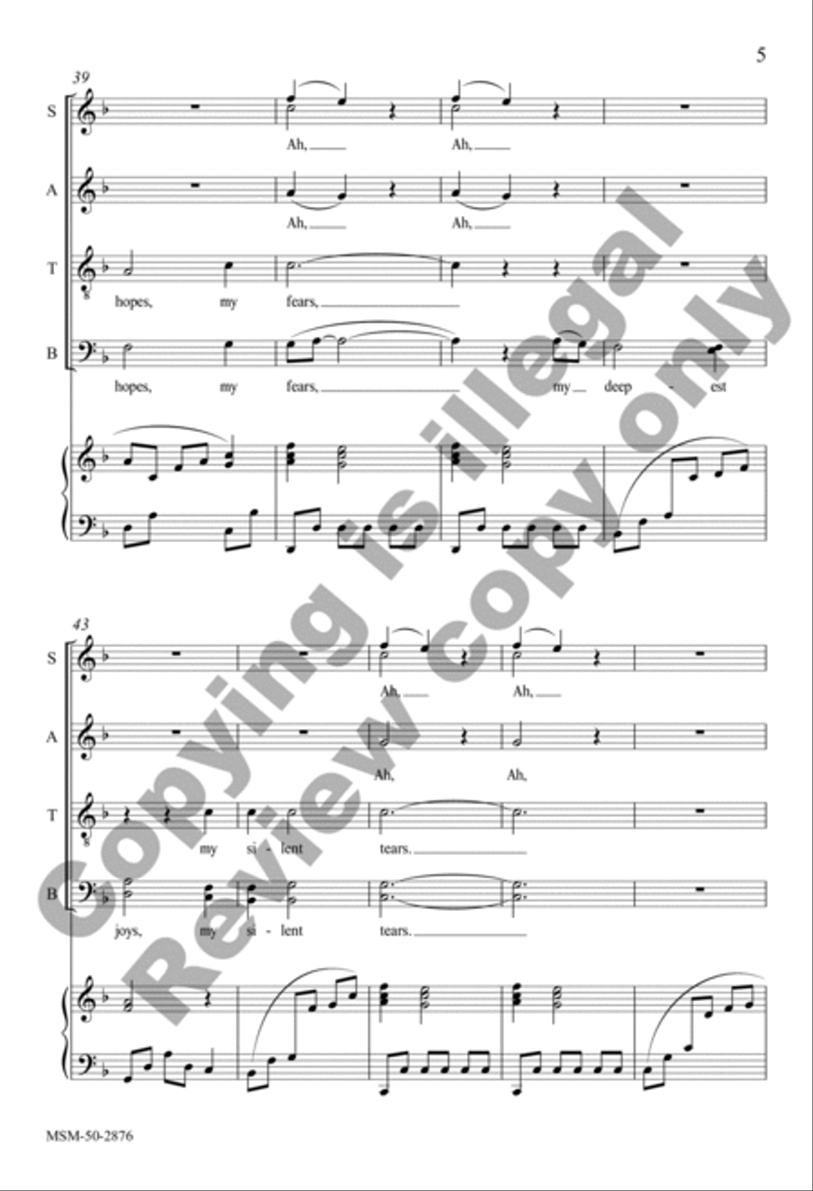 The Ends of the Earth The Ends of the Earth Divisi scores gallery preview page 5