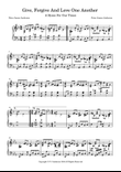 Give, Forgive and Love One Another (A Hymn for Our Times)