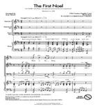 The First Noel 4-Part scores gallery preview page 3