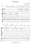 And I Love Her - Score Only
