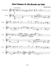 Desert Romance for Alto Recorder and Violin