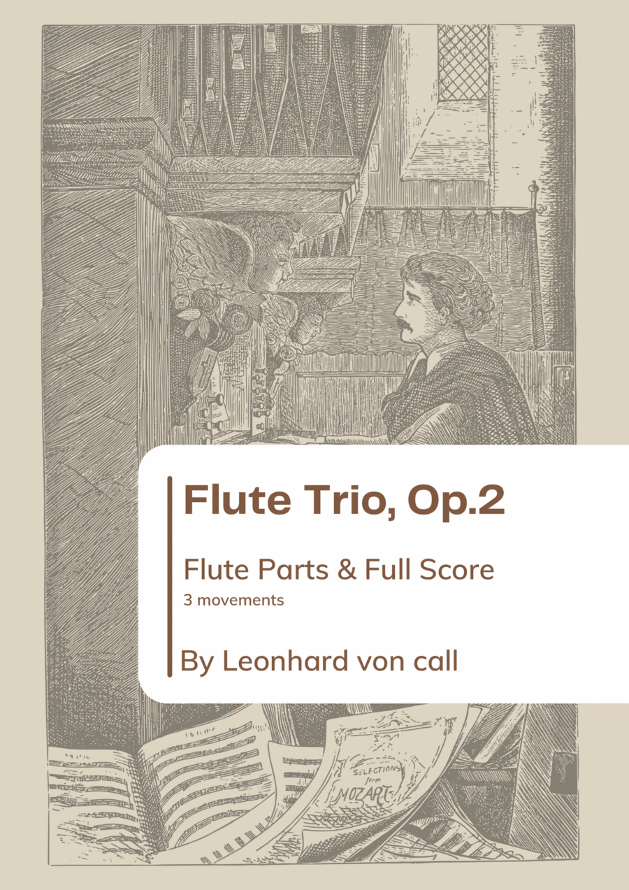 Flute Trio, Op.2 Flute Trio scores gallery preview page 1