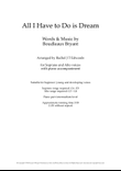 All I Have To Do Is Dream