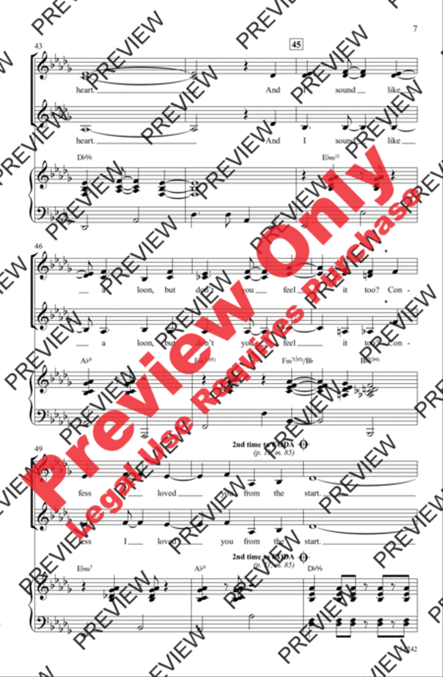 From the Start From the Start Women's Choir scores gallery preview page 7