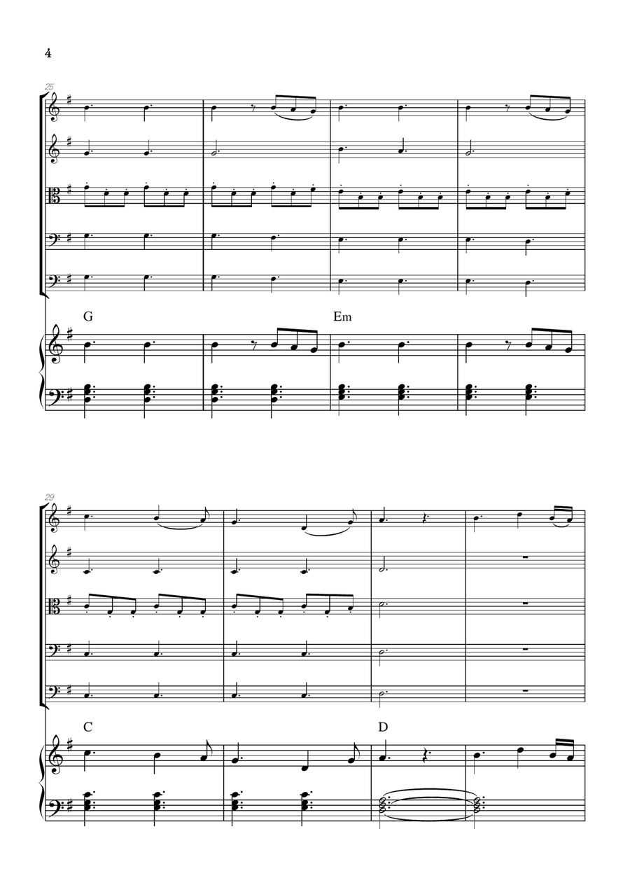Perfect String Orchestra scores gallery preview page 4