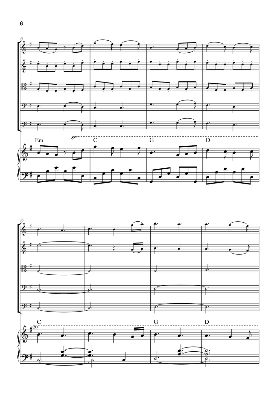 Perfect String Orchestra scores gallery preview page 6