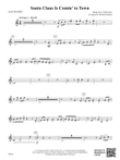 Santa Claus Is Comin' to Town: 1st B-flat Trumpet mini preview
