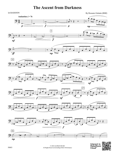 The Ascent from Darkness: Bassoon