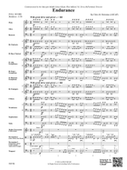 Endurance: Score Concert Band scores gallery preview page 3