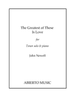 The Greatest of These Is Love