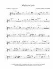 Mighty To Save mini preview