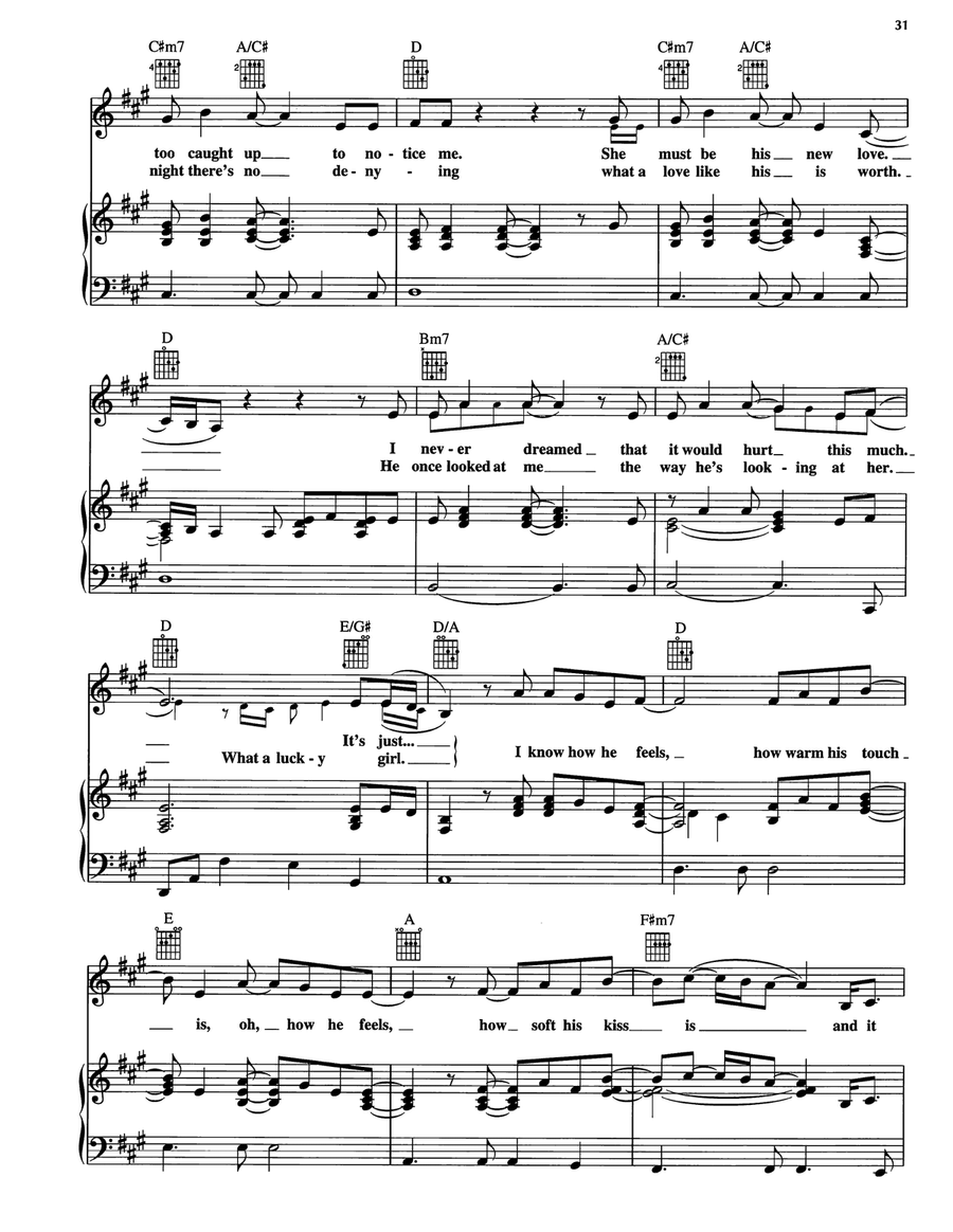 I Know How He Feels I Know How He Feels Piano, Vocal, Guitar scores gallery preview page 2