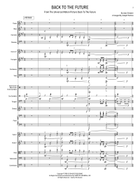 Back To The Future Full Orchestra scores gallery preview page 4