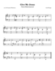 Give Me Jesus (Hymn Reharmonized)