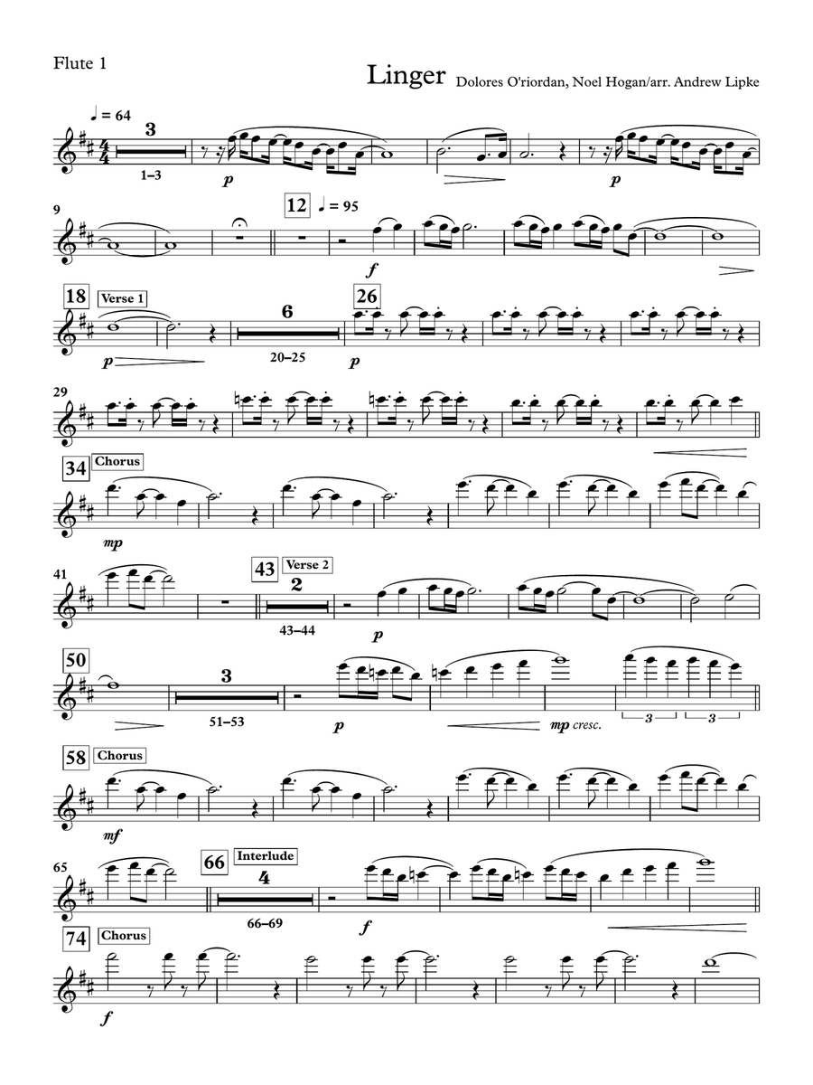 Linger Linger Full Orchestra scores gallery preview page 2
