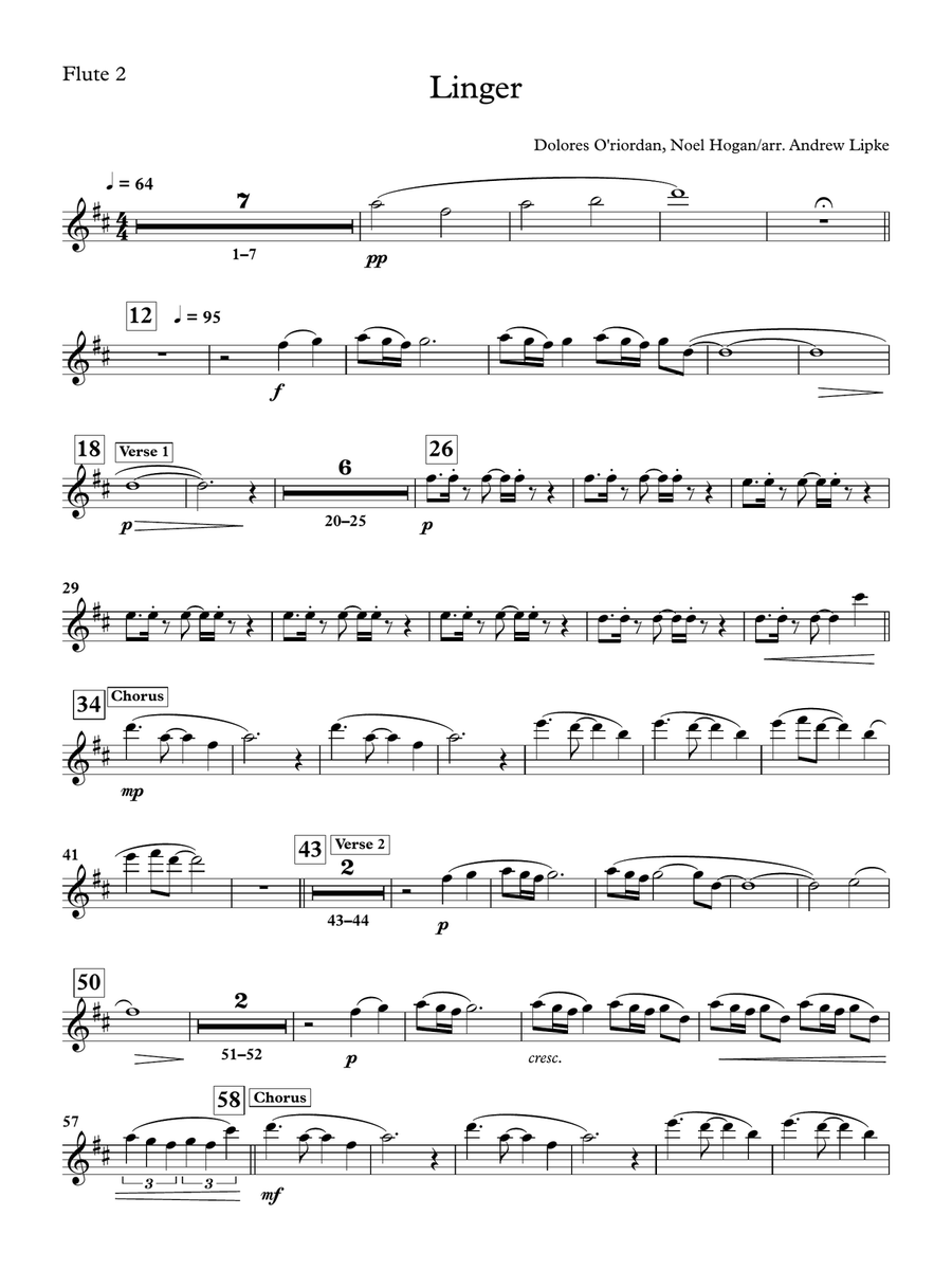 Linger Linger Full Orchestra scores gallery preview page 5