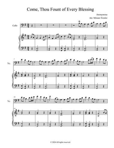 Come, Thou Fount of Every Blessing