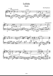 Lullaby - an Etude in 2 against 3