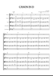 Pachelbel Canon in D • strings quintet sheet music [chords]