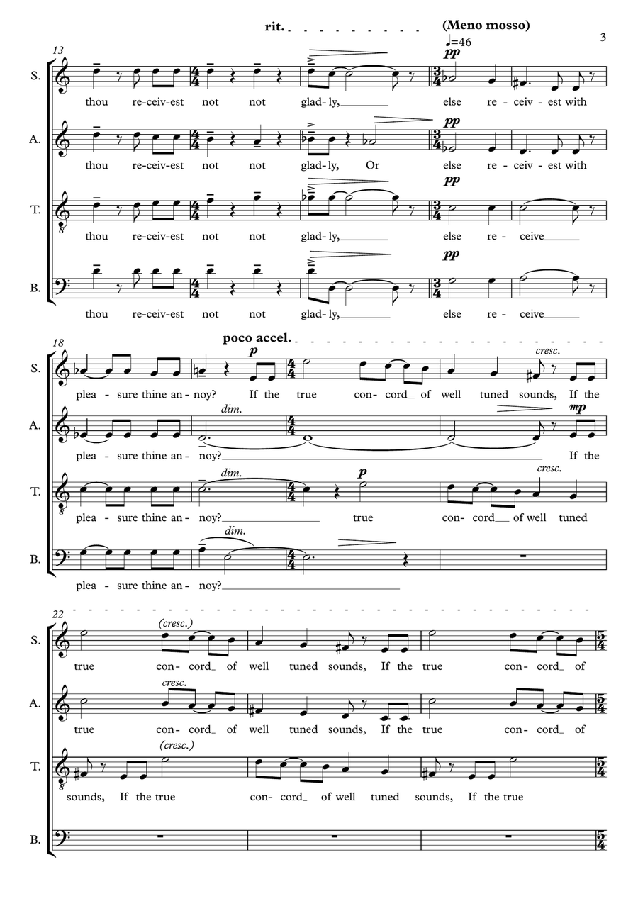 Music to Hear (Flexible Version) - Score Only Large Ensemble scores gallery preview page 3