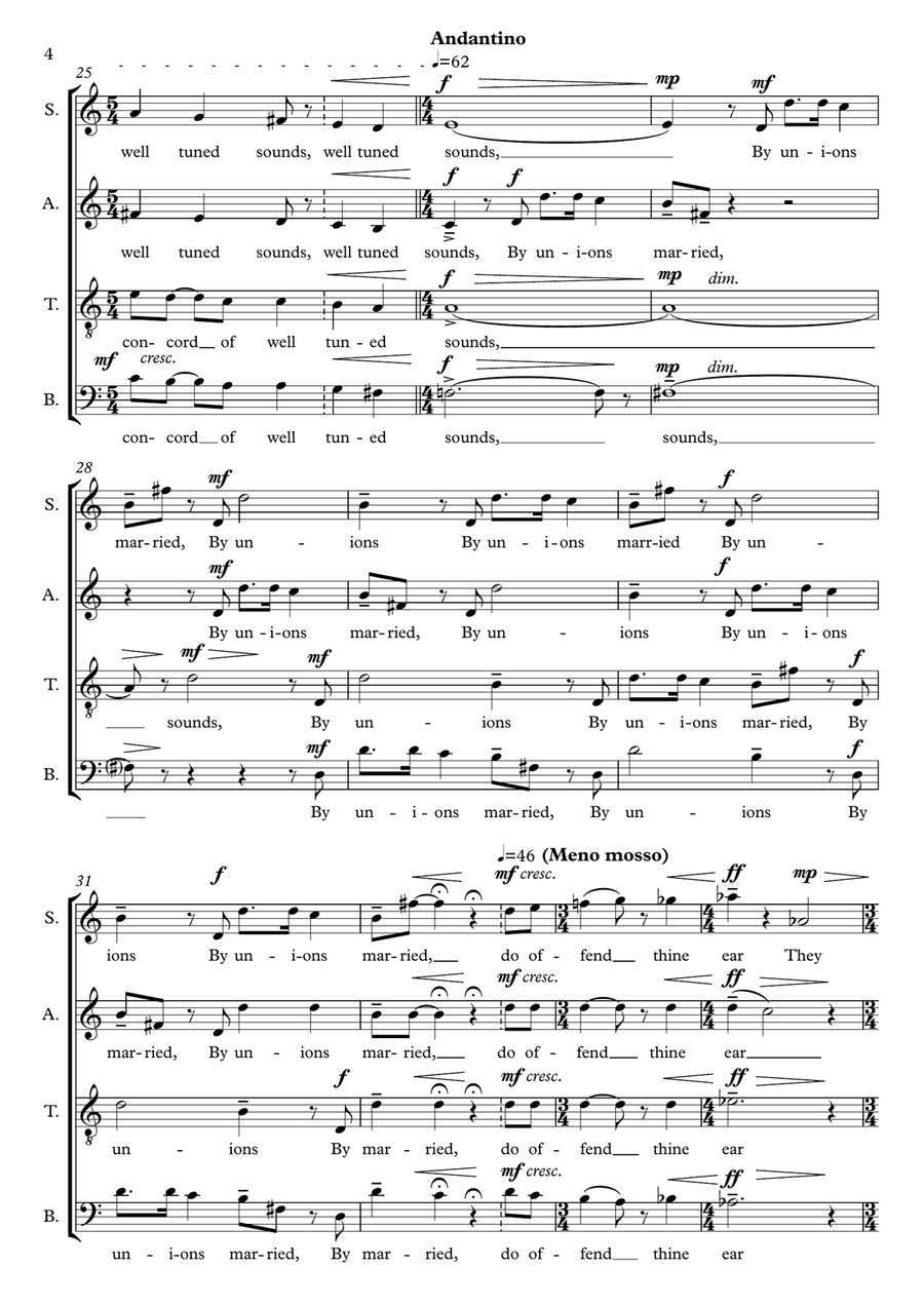 Music to Hear (Flexible Version) - Score Only Large Ensemble scores gallery preview page 4