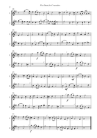 Five duets for C recorders Woodwind Duet scores gallery preview page 4