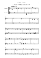 Five duets for C recorders Woodwind Duet scores gallery preview page 5