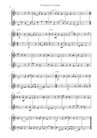 Five duets for C recorders Woodwind Duet scores gallery preview page 6