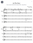 As The Deer - Score Only