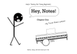 Music Theory for Young Beginners―“Hey, Notes!” - Chapter One