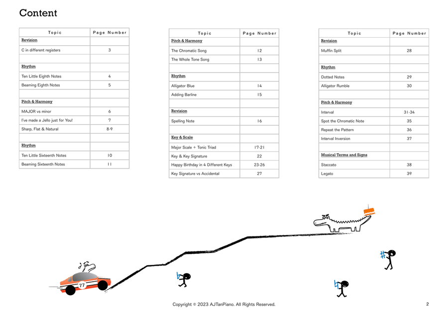 Music Theory for Young Beginners―“Hey, Notes!” - The Next Chapter Piano Method scores gallery preview page 2