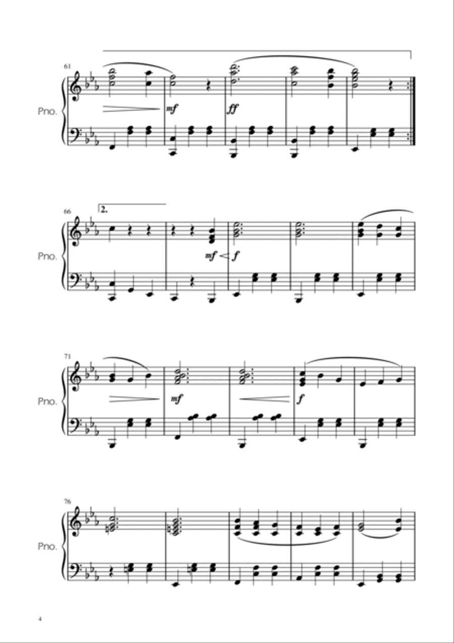 Dmitri Shostakovich - Second Waltz - Piano Piano Solo scores gallery preview page 4
