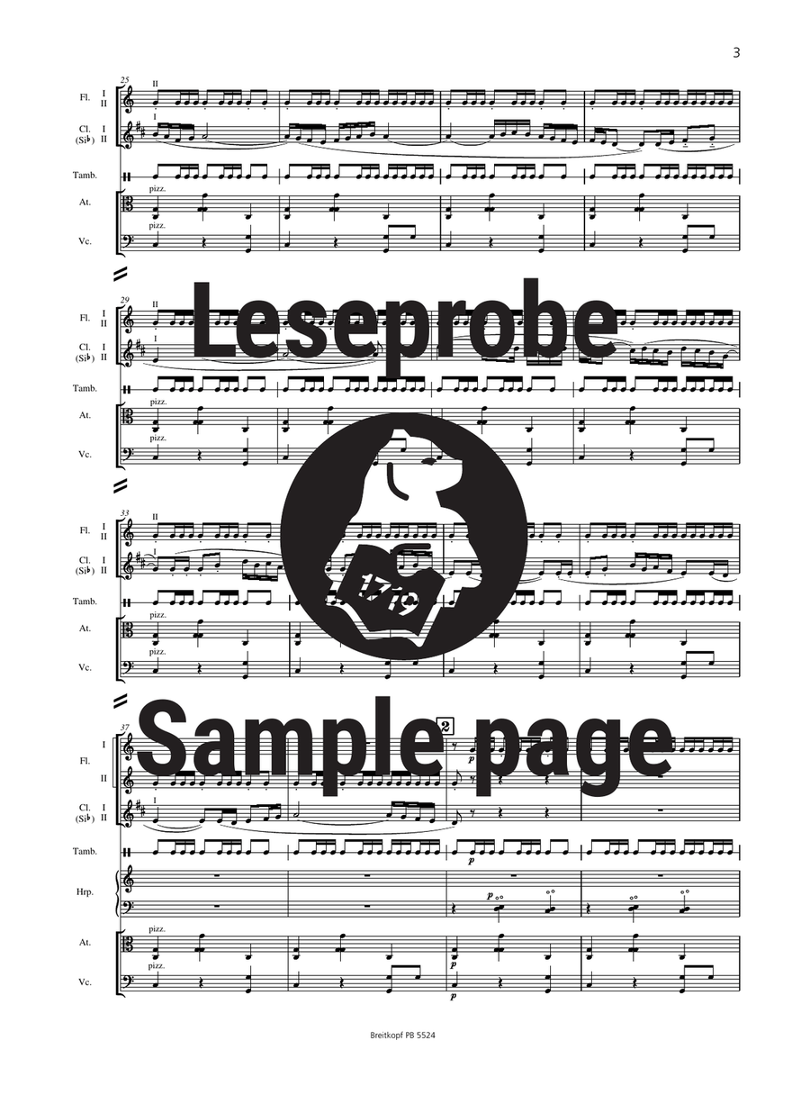 Bolero Bolero Orchestra scores gallery preview page 4
