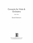 Concerto for Viola & Orchestra