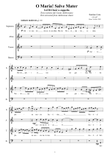 O Maria Salve Mater - Sacred Chant for Choir SATB a cappella