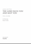 The Lord bless you and keep you