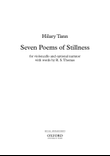 Seven Poems of Stillness