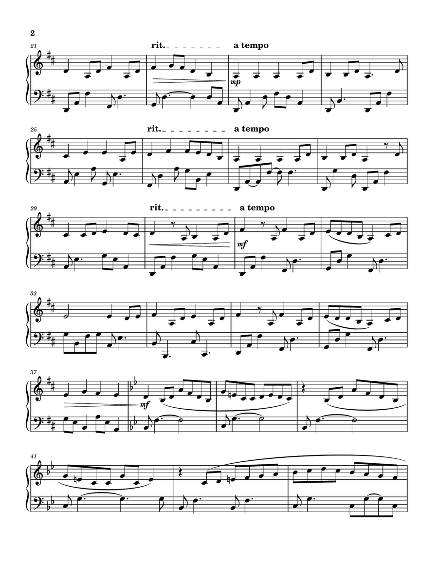 There is Power in the Blood Piano Solo scores gallery preview page 2