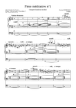 Pièce méditative n°1 (Meditative Piece No. 1)