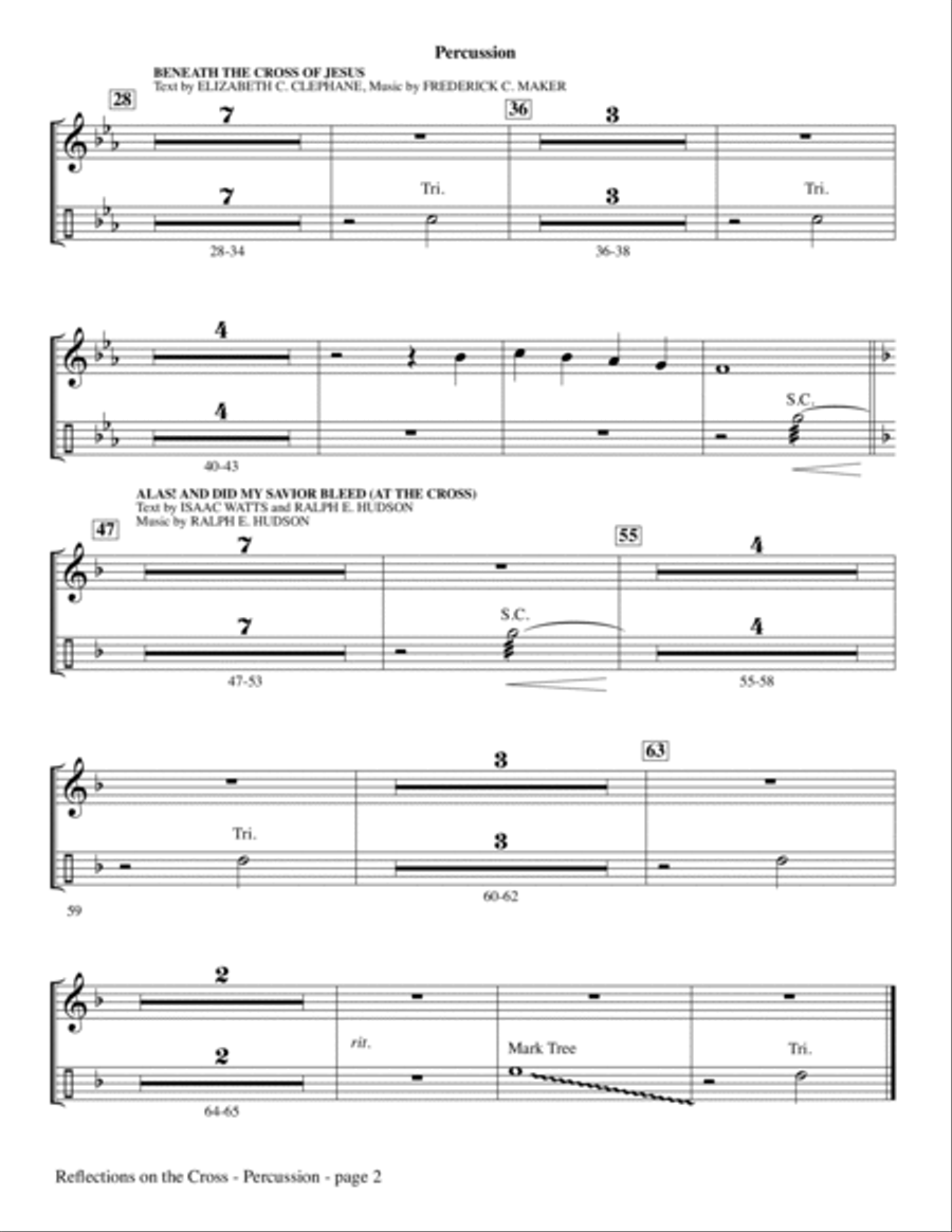 An Easter Celebration - Percussion Choir scores gallery preview page 7