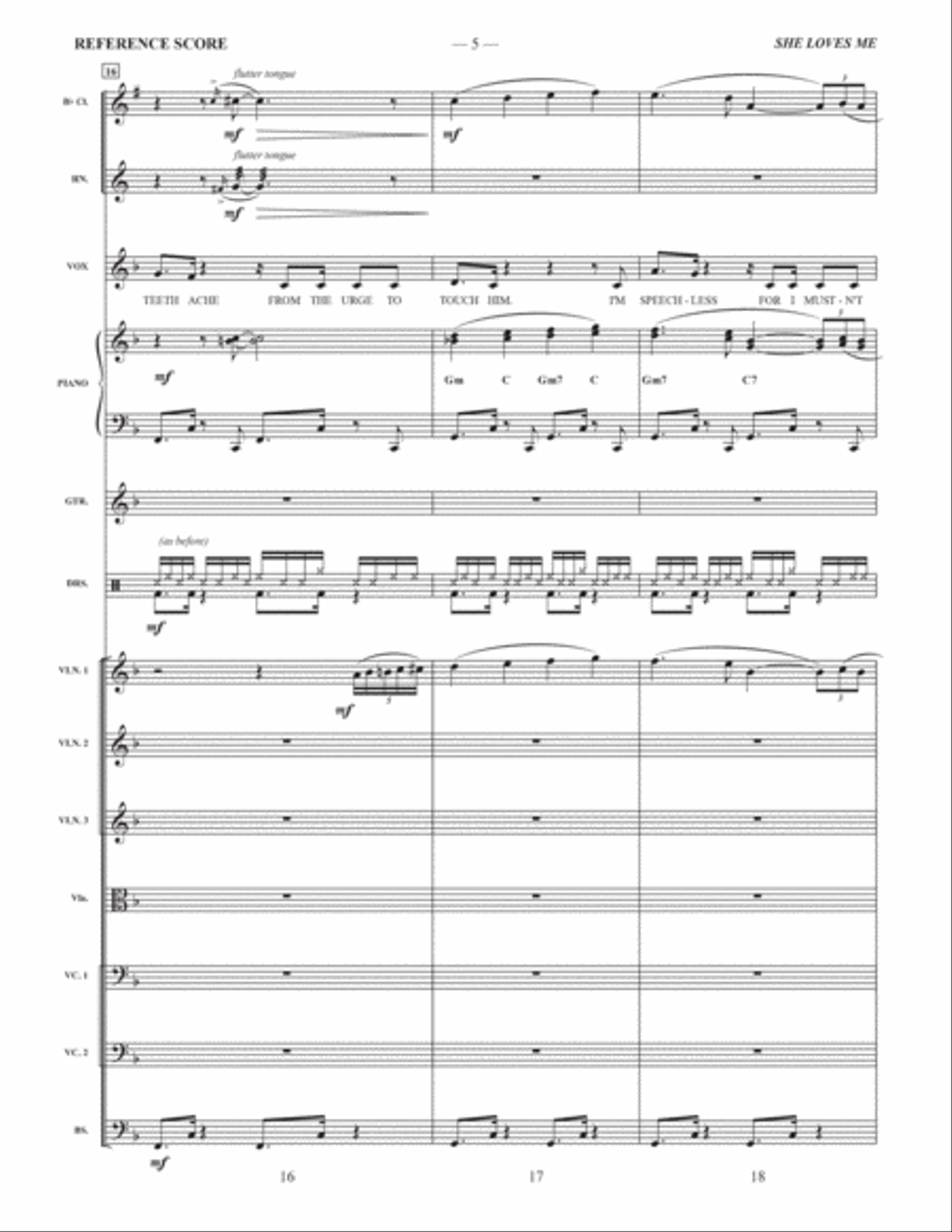 She Loves Me Full Orchestra scores gallery preview page 5